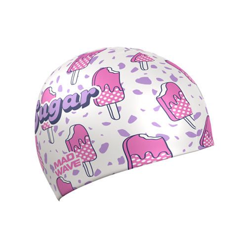 图片 JUNIOR LEISURE SWIM CAP - SUGAR CAP (MULTI)