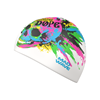 图片 JUNIOR LEISURE SWIM CAP - CHLORINE DOPE (WHITE)